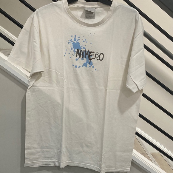 Nike Other - BOGO in a Bundle Nike 6.0 White T-Shirt with Blue Graphic
